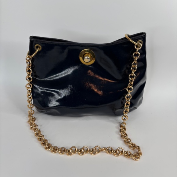 VTG 60s Purse Set of 3 Handbag Navy Ron Bienen Black Le Lis Beaded Made in Japan - Picture 10 of 14